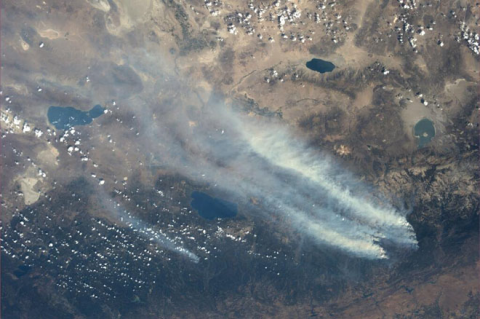 rim fire smoke