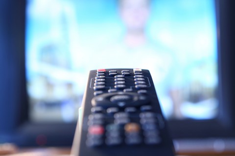 Watching TV