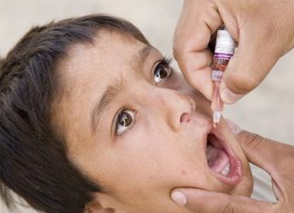 syrian polio child