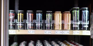 energy drinks