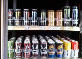 energy drinks
