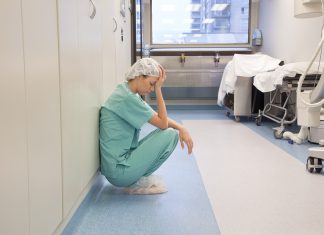 tired nurse